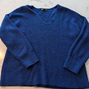 Blue sparkly INC sweater, size XL